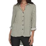 JACQUELINE DE YONG Chemise à Rayures Blanc/ Femme JDY  aurel. Coloris disponibles : Vert