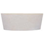 Voir la diapositive 3 : VIDAXL Lavabo Creme Ø40x15 cm Marbre