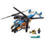Voir la diapositive 2 : LEGO Creator 31096 - L'hélicoptère à double hélice