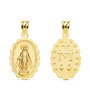 Voir la diapositive 1 : L'ATELIER D'AZUR Médaille Or 18 Carats 750 Jaune Vierge Miraculeuse - Chaîne Offerte