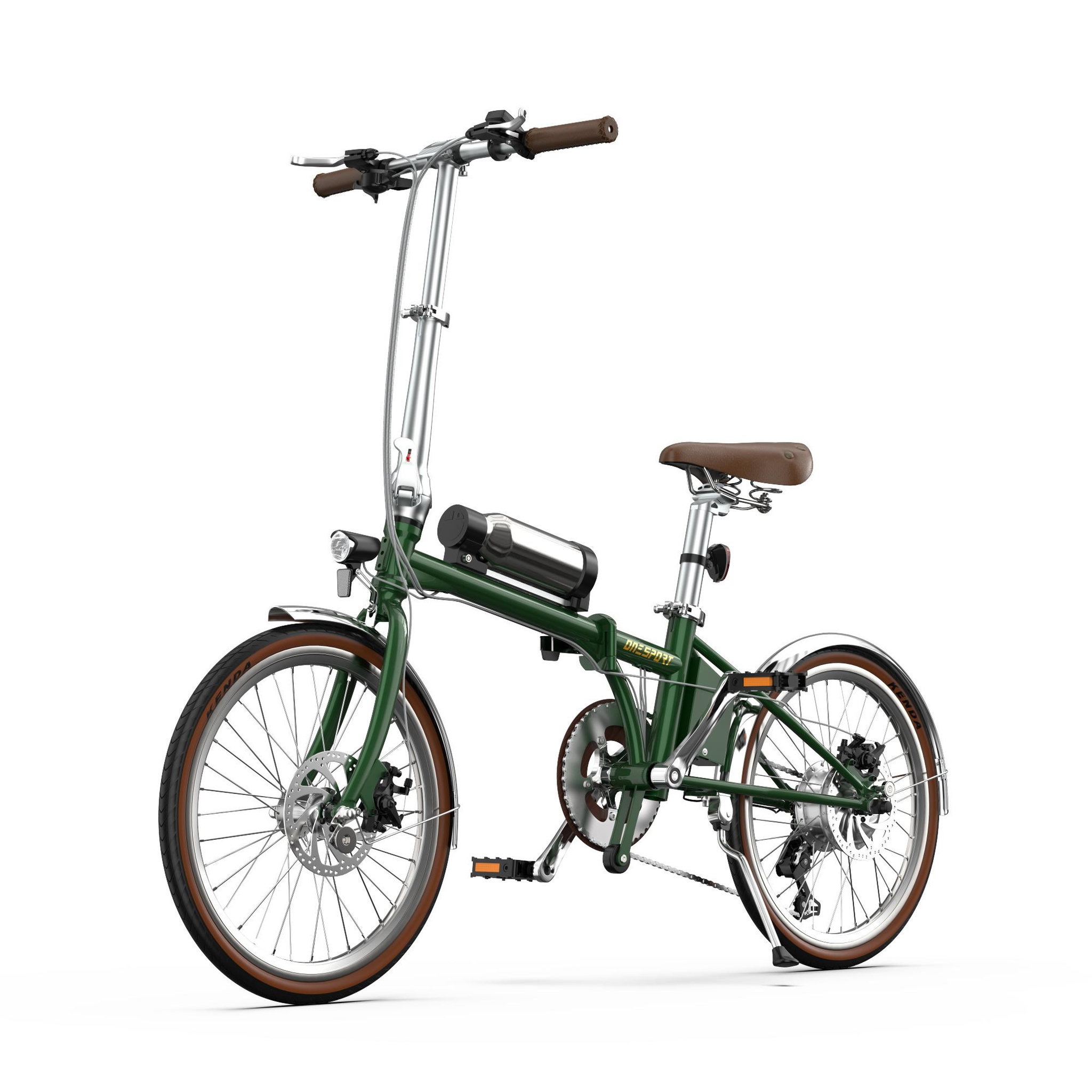 Voir la diapositive 5 : ONESPORT Vélo électrique pliant ONESPORT OT02 Pro