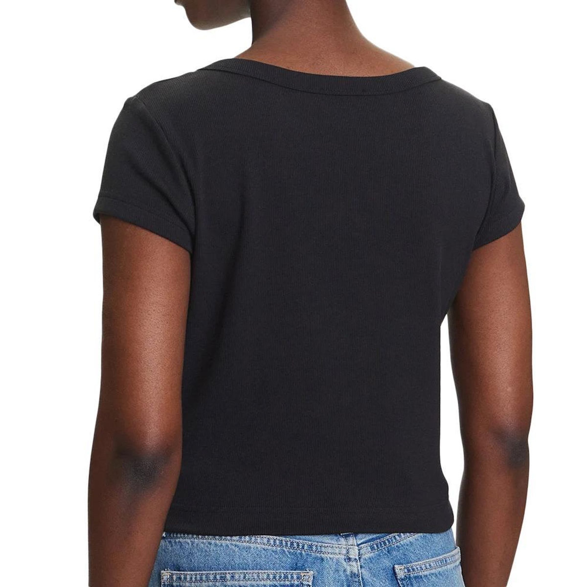 CALVIN KLEIN JEANS T Shirt  Femme Calvin Klein Label 2x2