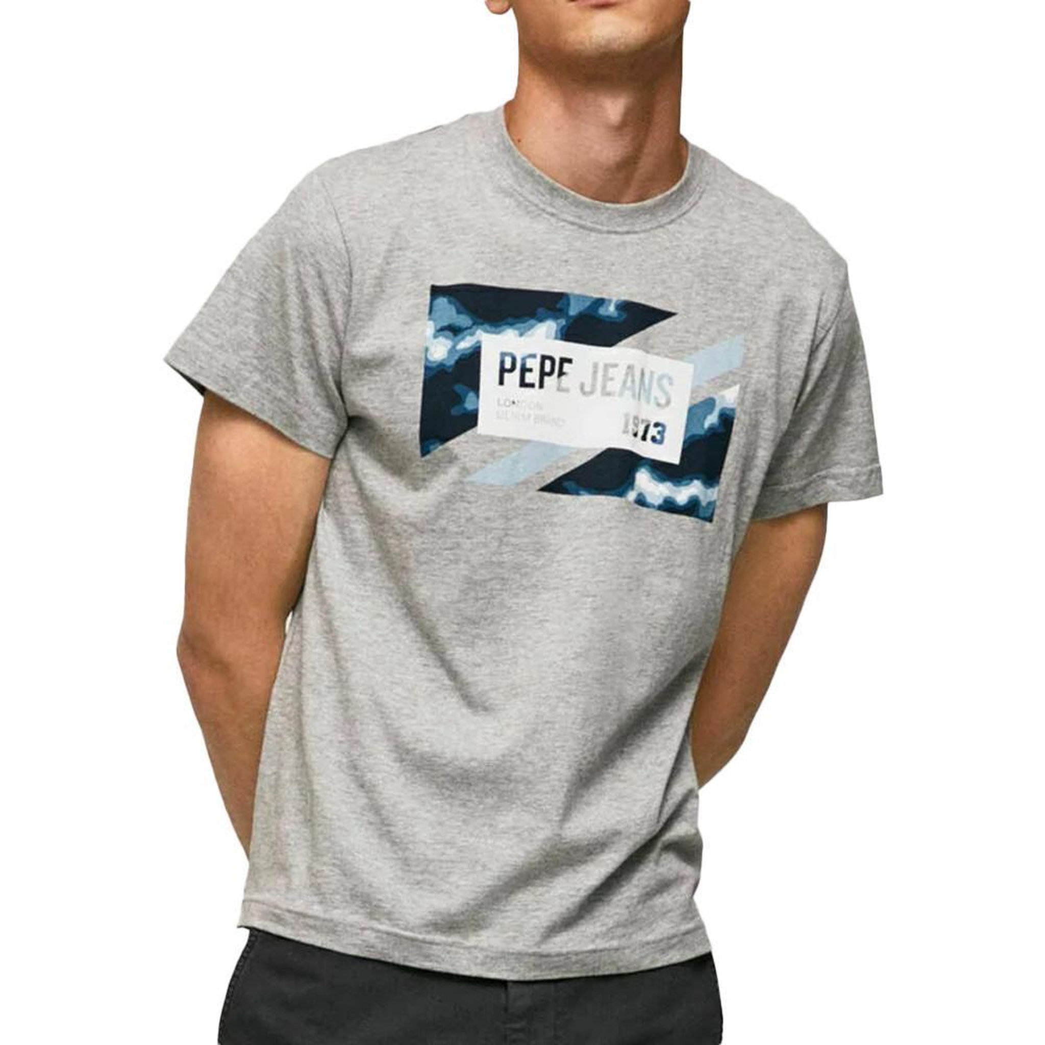 Pepe Jeans T shirt  Homme Pepe jeans Rederick. Coloris disponibles : Gris