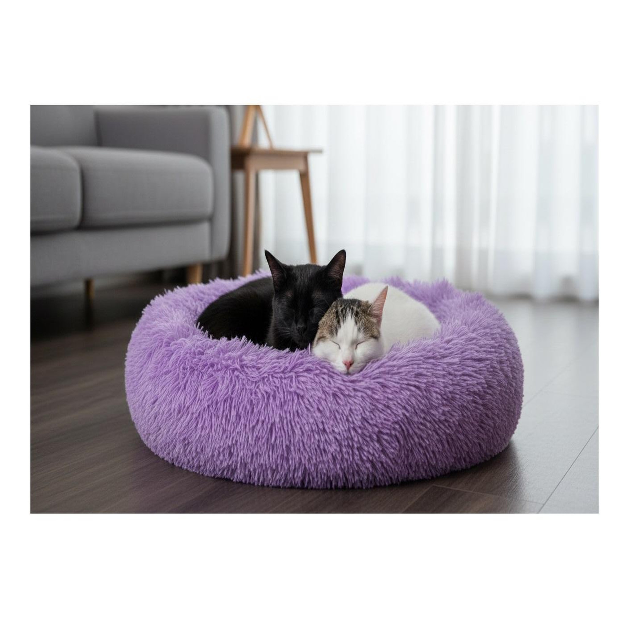 Voir la diapositive 3 : Eden Panier rond ultra doux krem