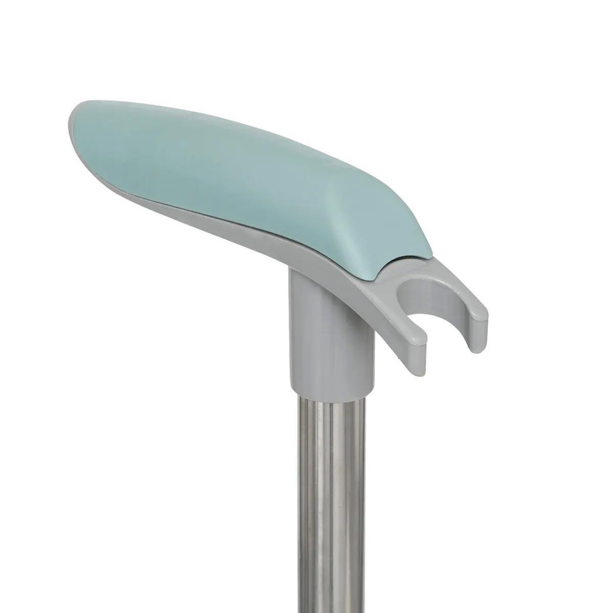 Voir la diapositive 6 : FIVE Balai & pelle avec réservoir  pivotant  110cm gris