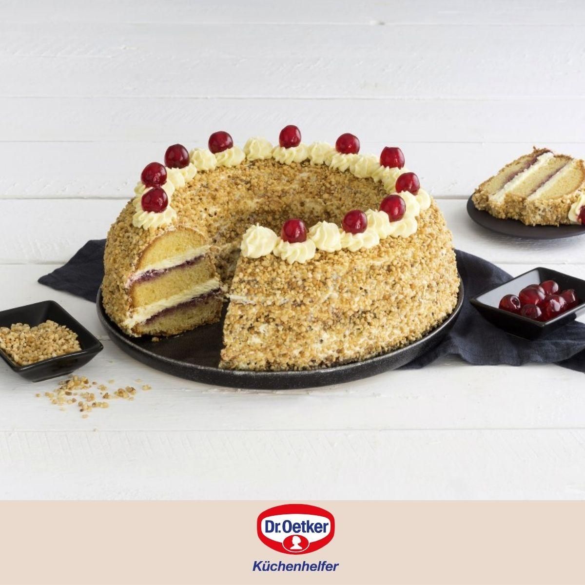 DR.OETKER Ensemble de 2 Moules à savarin 26 cm Dr. Oetker Back Liebe