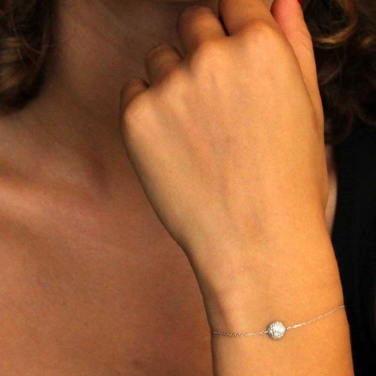 L'ATELIER D'AZUR Bracelet Or Blanc et Diamants