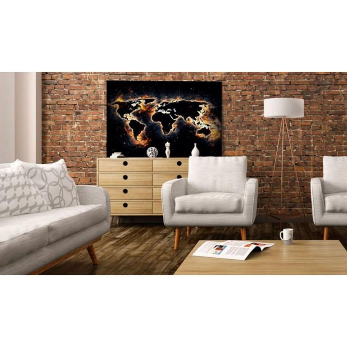 Paris Prix Tableau Imprimé  Fiery World