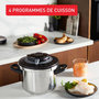 Voir la diapositive 3 : SEB Autocuiseur Clipso+ Chef 6L
