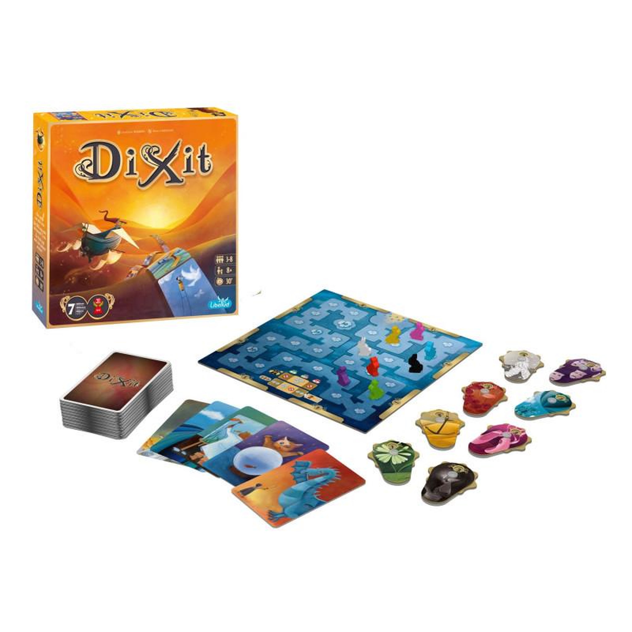 Voir la diapositive 2 : Asmodee Asmodee - Dixit Board Game LIB03-101