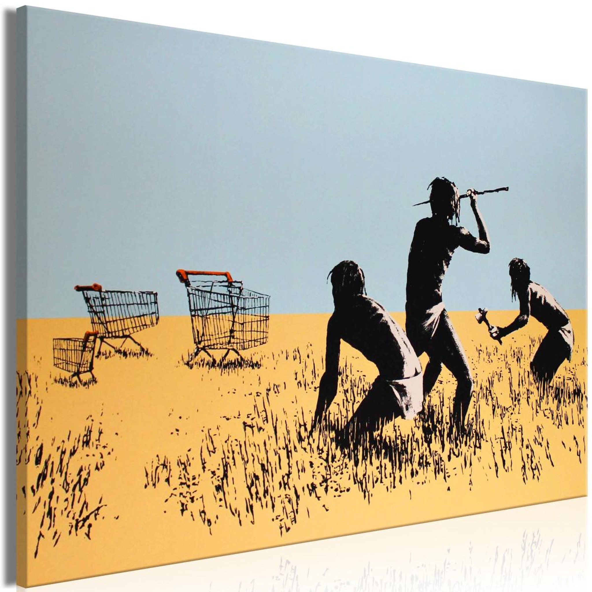 Paris Prix Tableau imprimé  trolley hunters wide. Coloris disponibles : Multicolore
