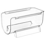 FIVE Bac de Rangement Bouteille Vin  Frigo  20cm Transparent