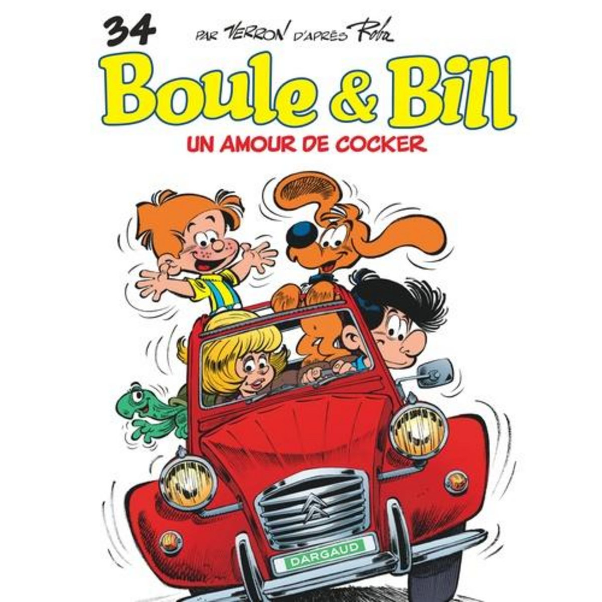 BOULE & BILL TOME 34 : UN AMOUR DE COCKER, Verron Laurent