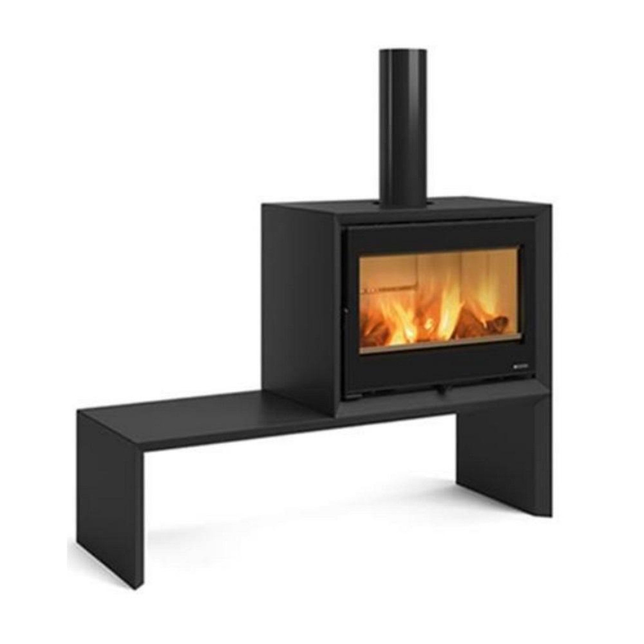 Voir la diapositive 4 : NORDICA EXTRAFLAME Poêle à bois 8.8kw noir - 7115000