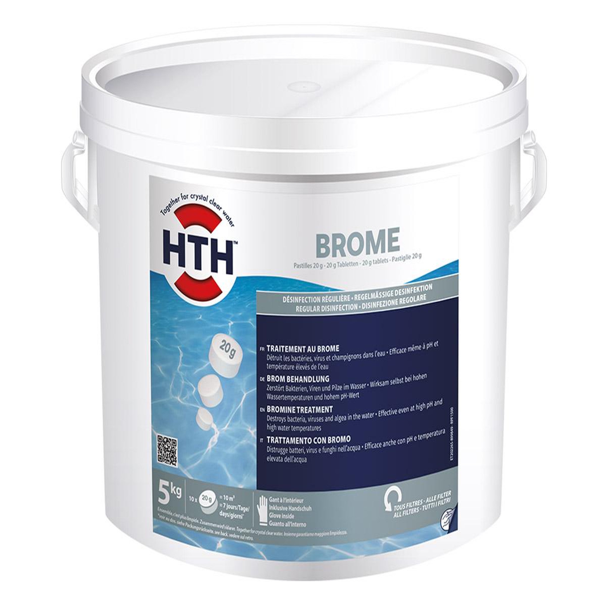 Voir la diapositive 2 : HTH Brome 5 kg - HTH