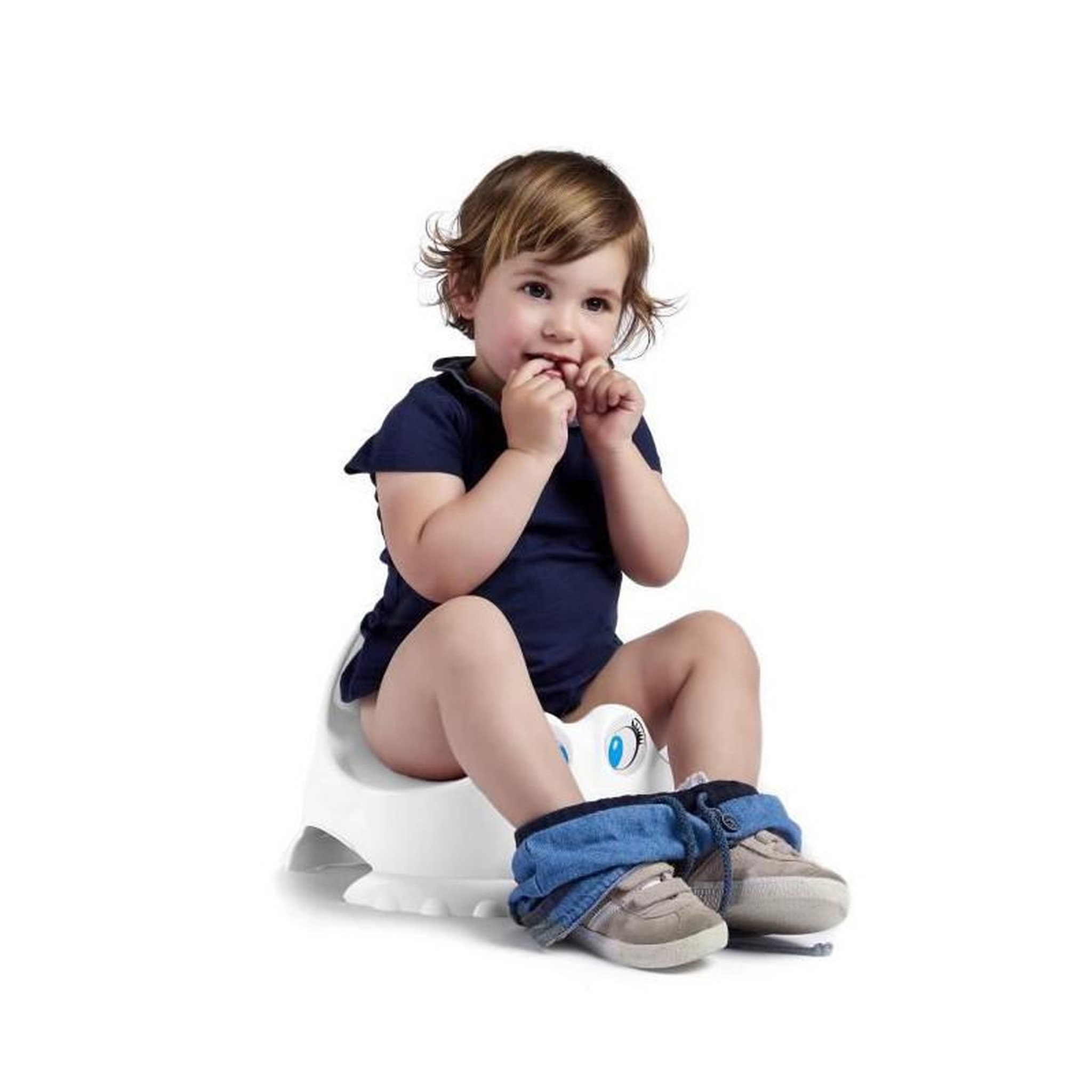 Voir la diapositive 2 : THERMOBABY THERMOBABY Pot rigolo blanc muguet