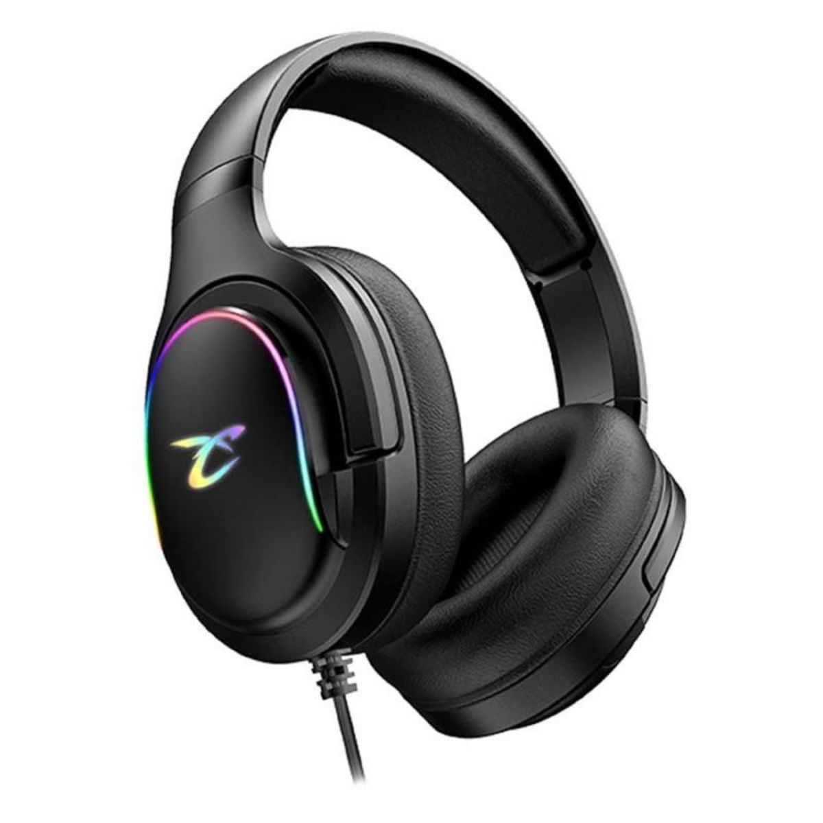 Subsonic Spectra casque gaming pour PS5 PS4 PC Xbox, HP 40 mm, micro inclinable, réglage volume, noir