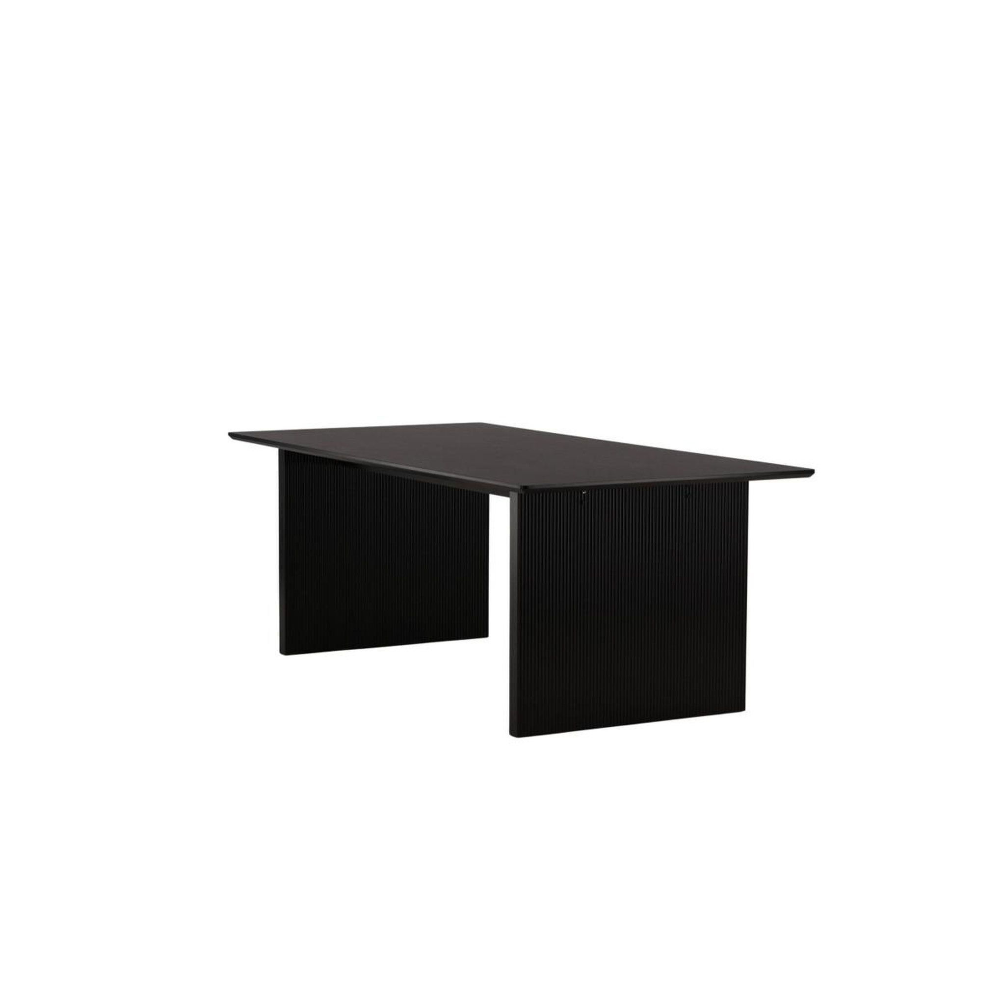 Voir la diapositive 5 : Paris Prix Table à manger design  vail  200cm noir