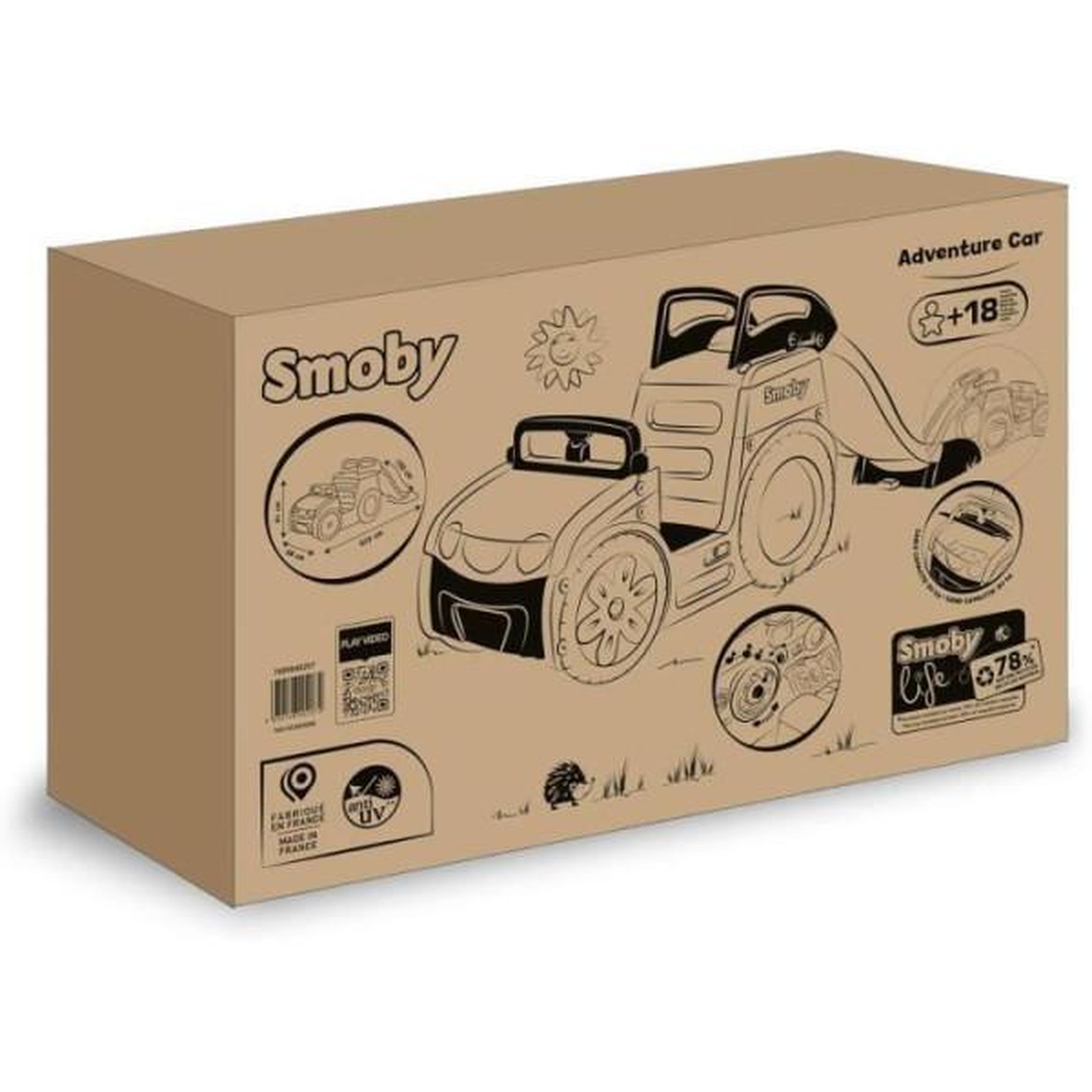 Voir la diapositive 6 : SMOBY SMOBY - SMOBY Life - Adventure Car
