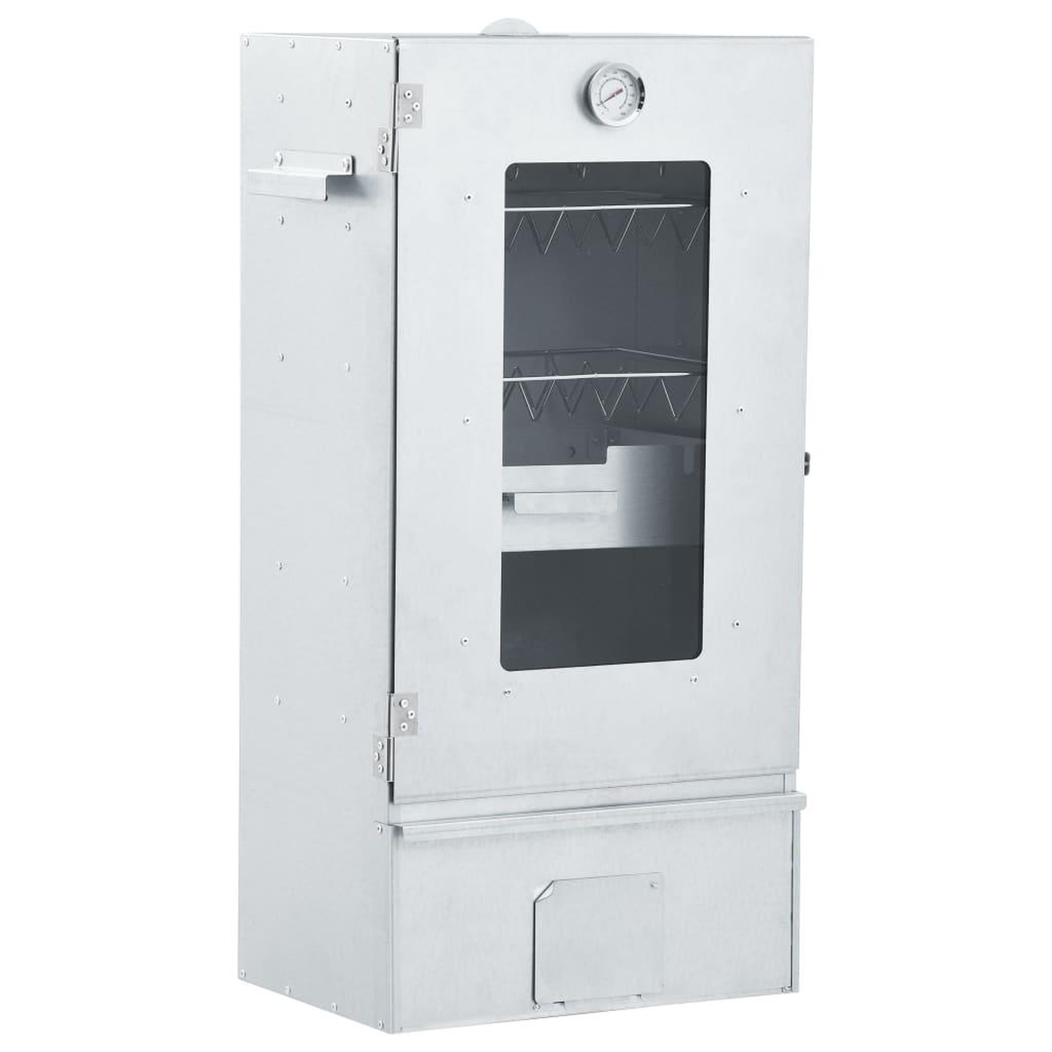 Voir la diapositive 3 : VIDAXL Fumoir a four a BBQ generateur de fumee froide acier galvanise