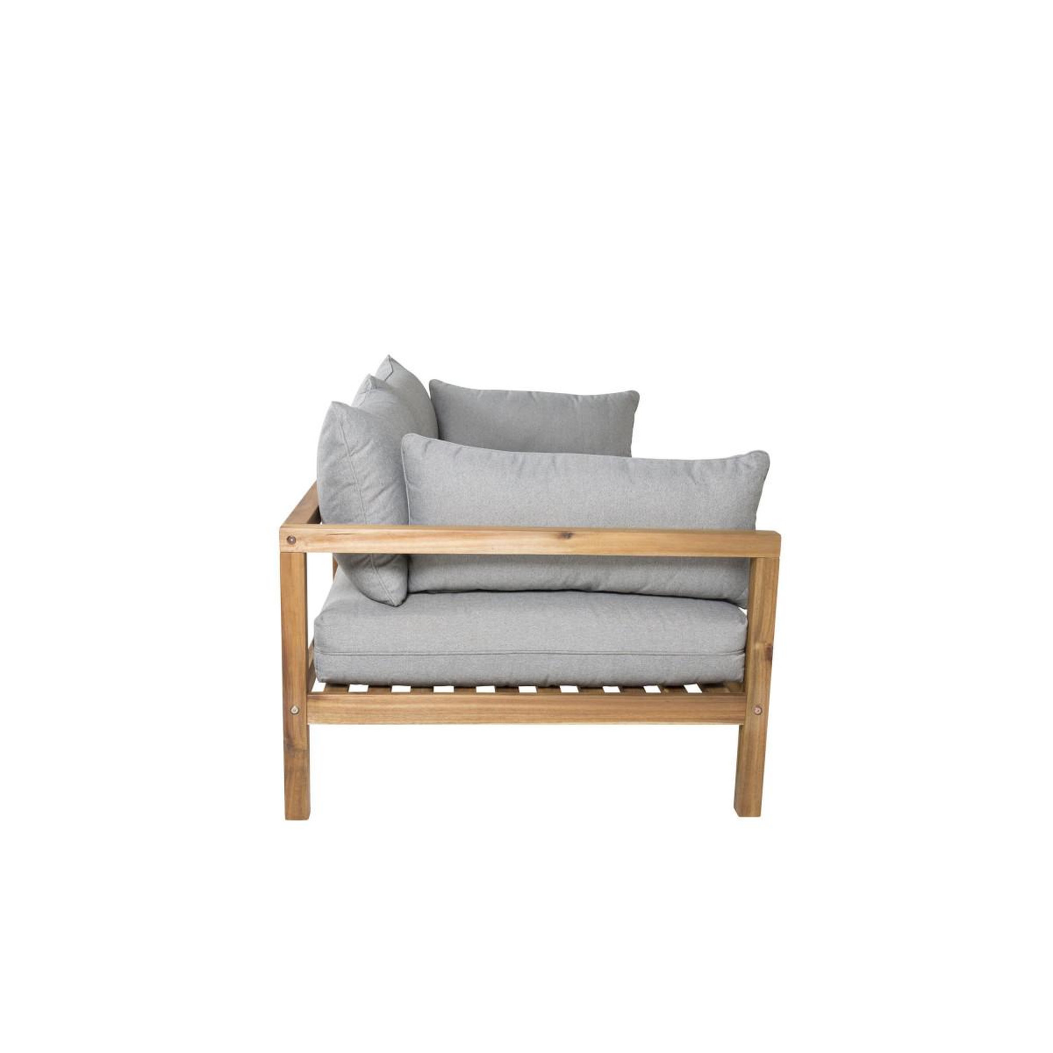 Voir la diapositive 4 : Paris Prix Canapé de jardin 2 places  marion  185cm naturel