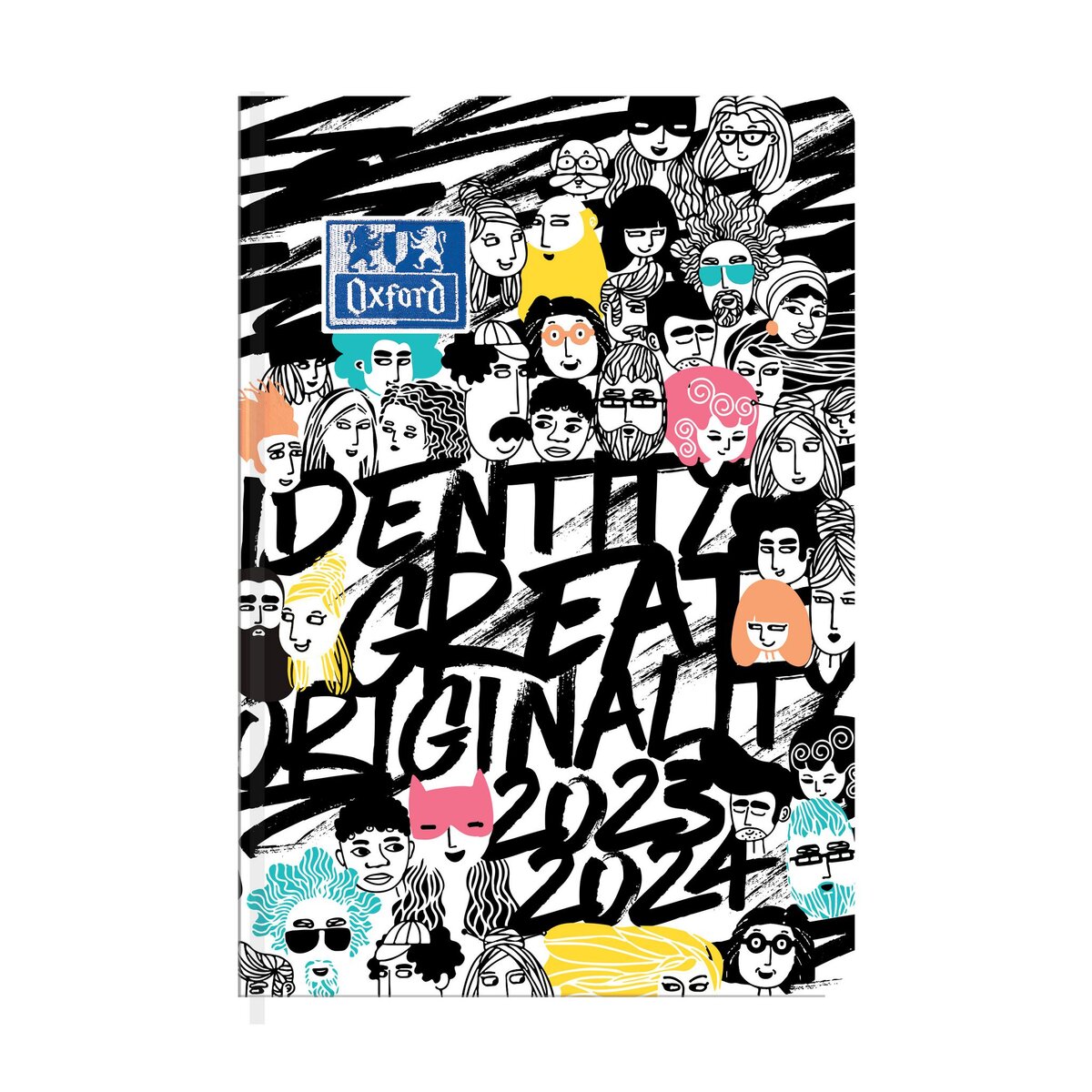 Agenda Scolaire Boho Chic Oxford 2024-2025 12x18cm Journalier 352 Pages