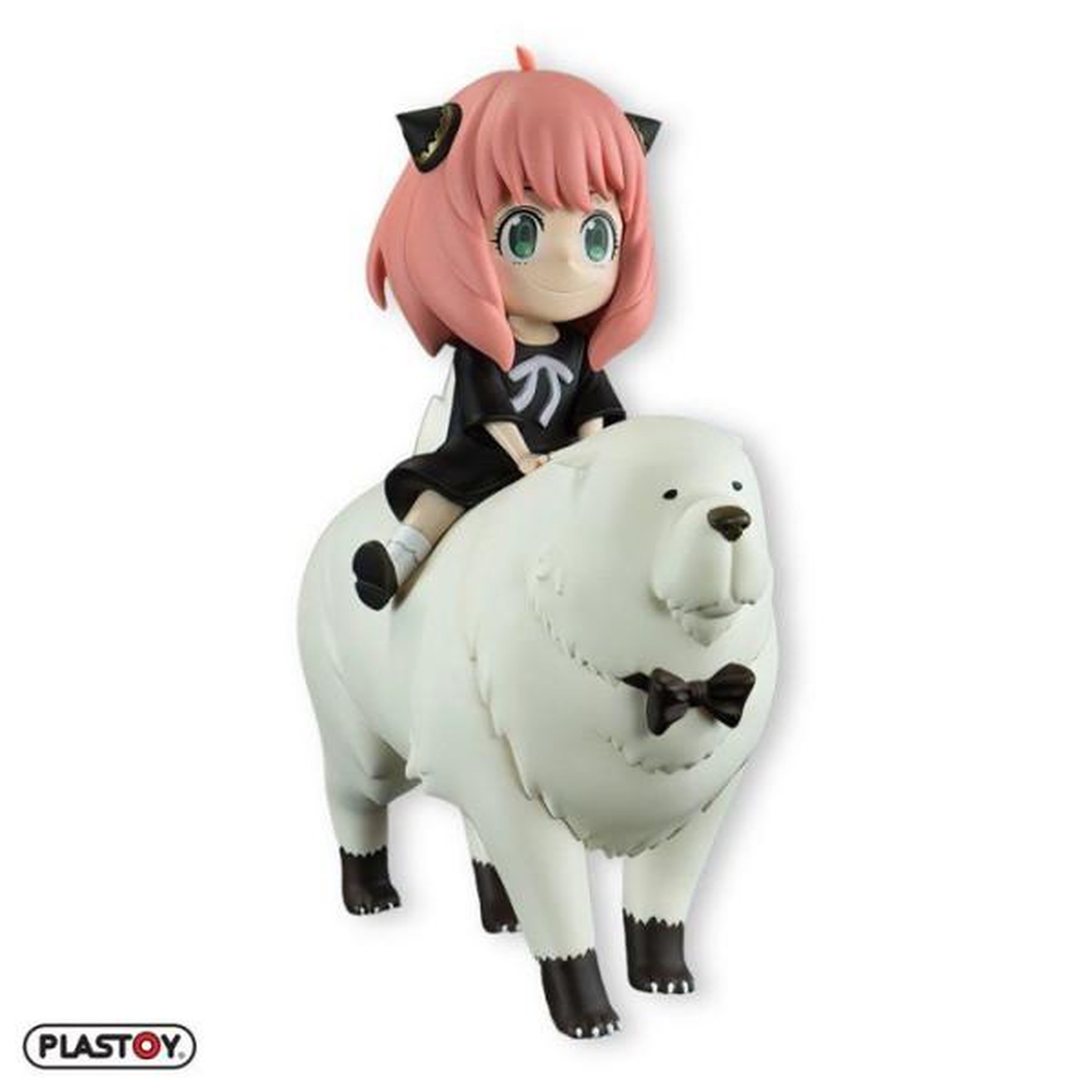 Voir la diapositive 4 : Plastoy Tirelire - PLASTOY - Spy x Family Anya Forger et Bond Forger - Plastique - 29 cm