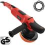 Voir la diapositive 3 : tectake Lustreuse Polisseuse Rotative avec accessoires 810 W et 1650 - 4800 trs/min noir/rouge