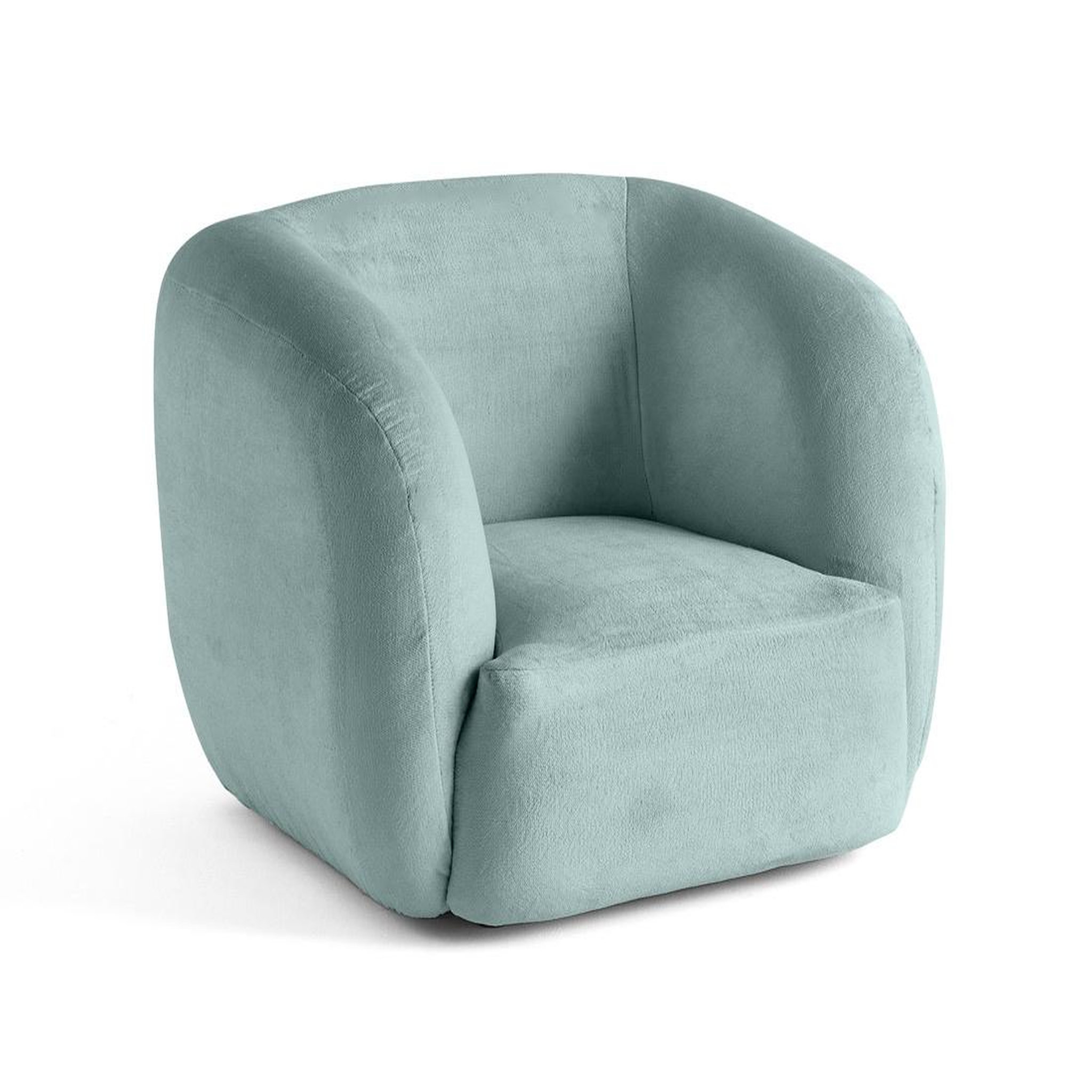 Voir la diapositive 4 : LISA DESIGN Ernee - fauteuil cocon - en velours