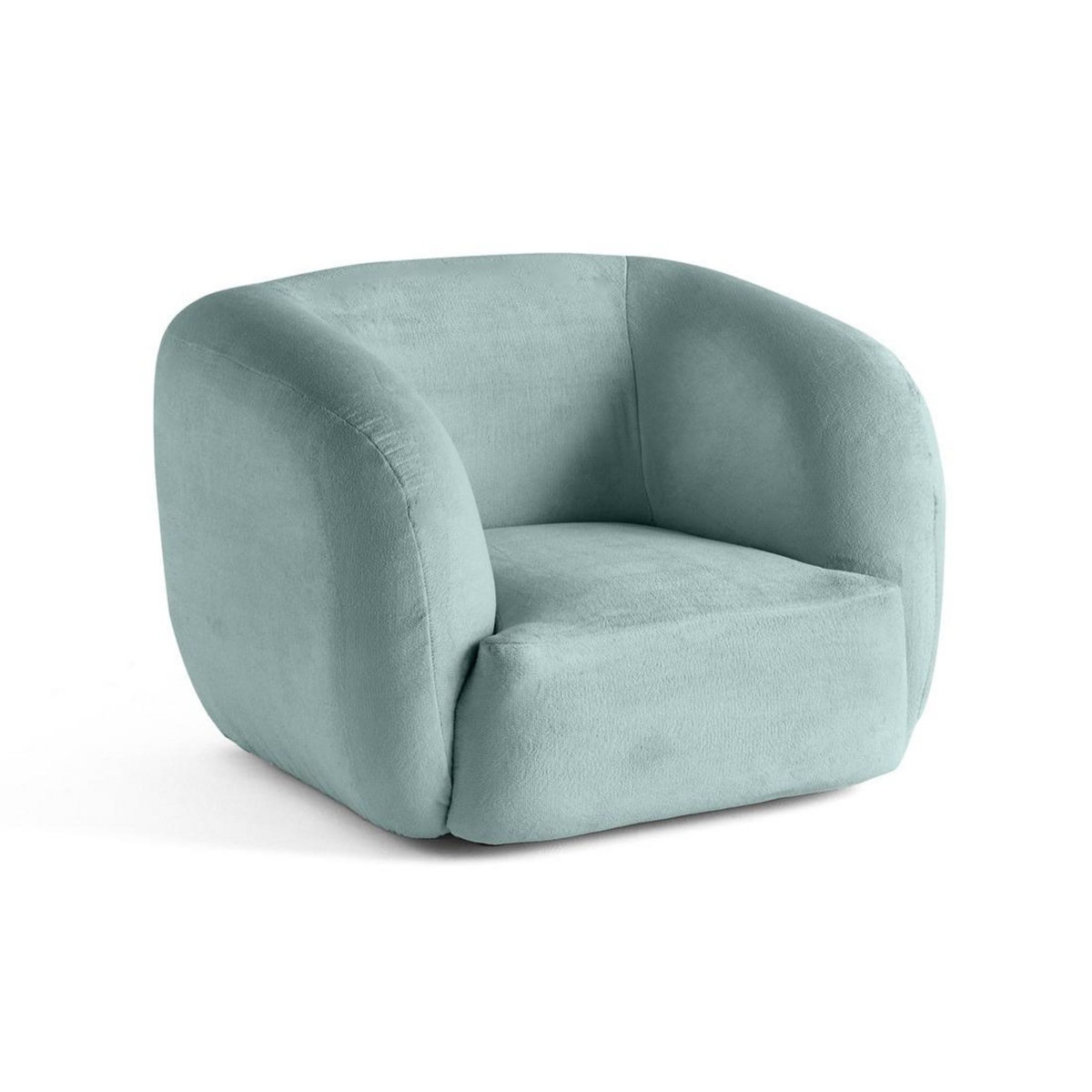 LISA DESIGN Ernee - fauteuil cocon - en velours