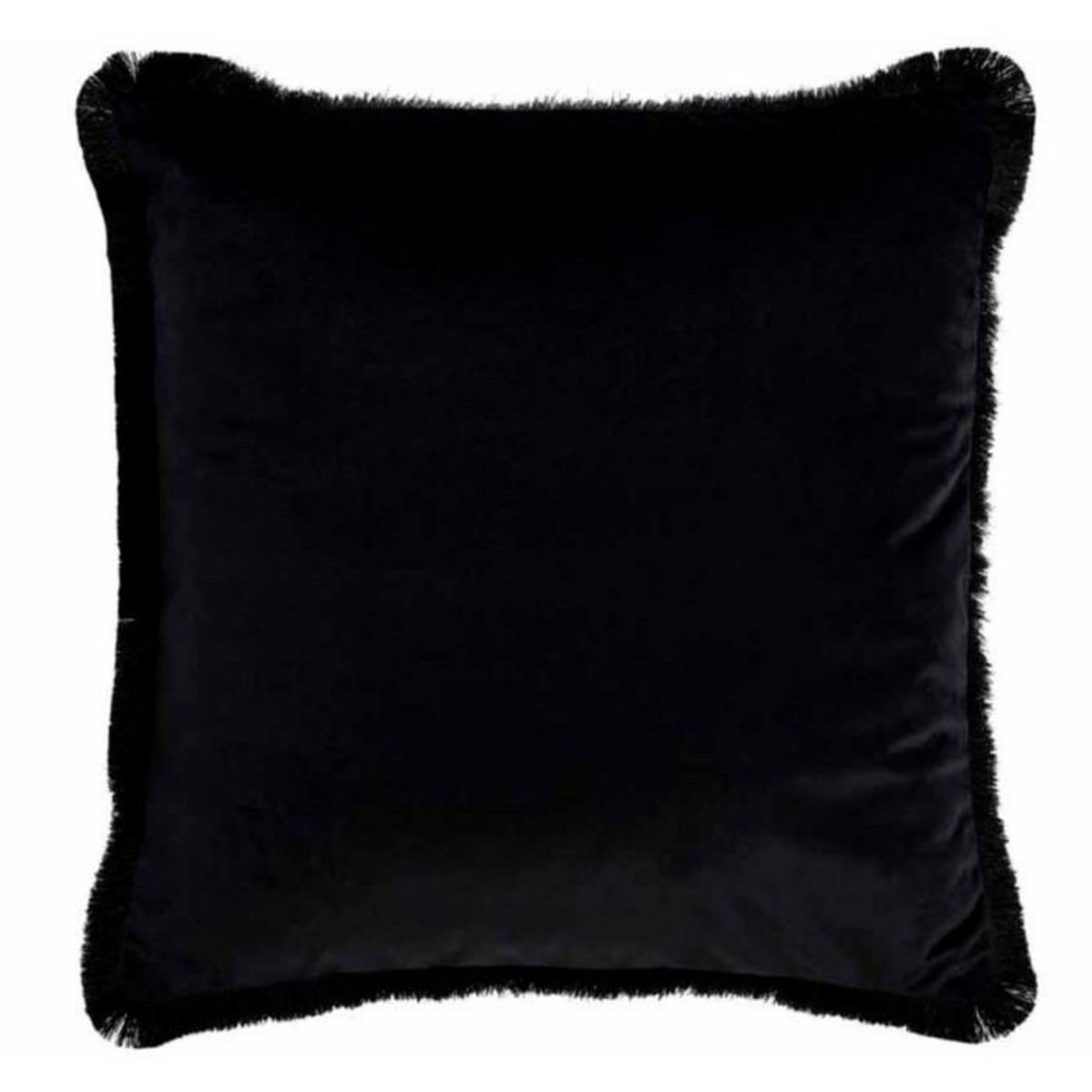 Paris Prix Coussin Carré Déco  Alpha  42x43cm Noir