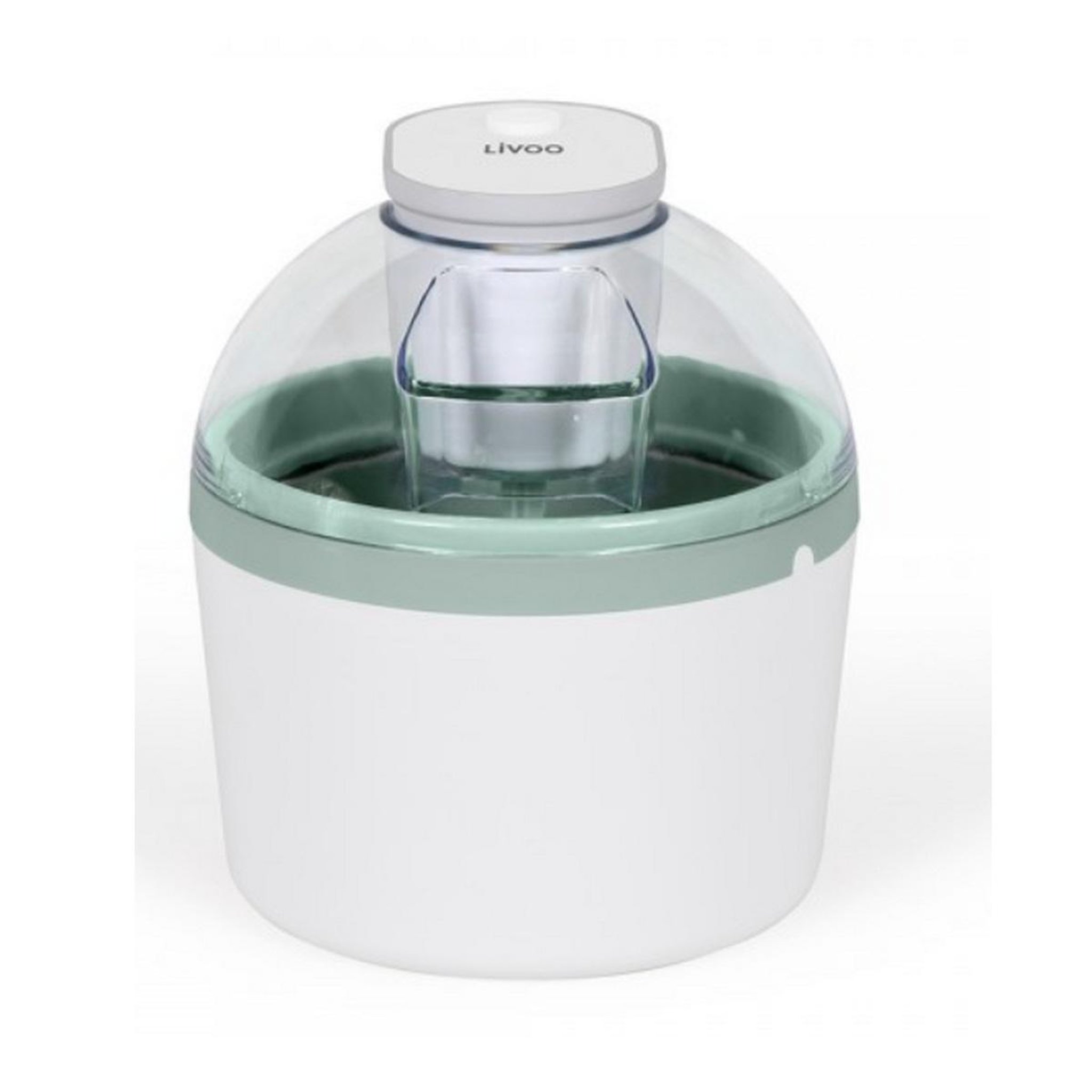 Voir la diapositive 2 : LIVOO Sorbetière 1l 12w blanc - dom461