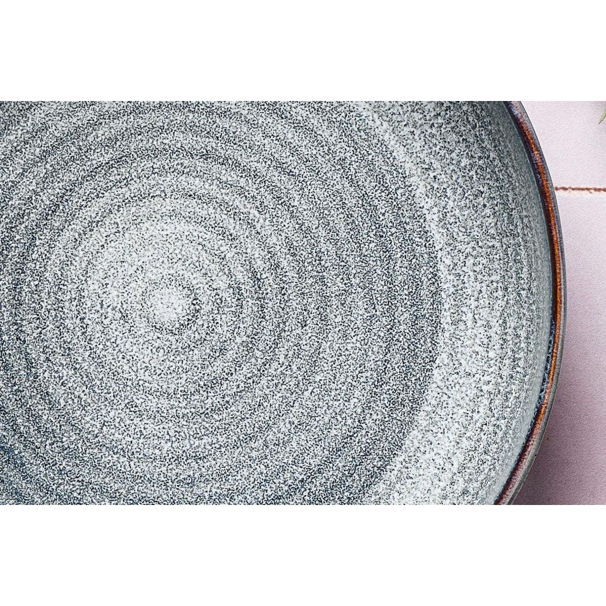 BJORN Assiette creuse ZEN Ø22,5cm - 6 pièces - Natural