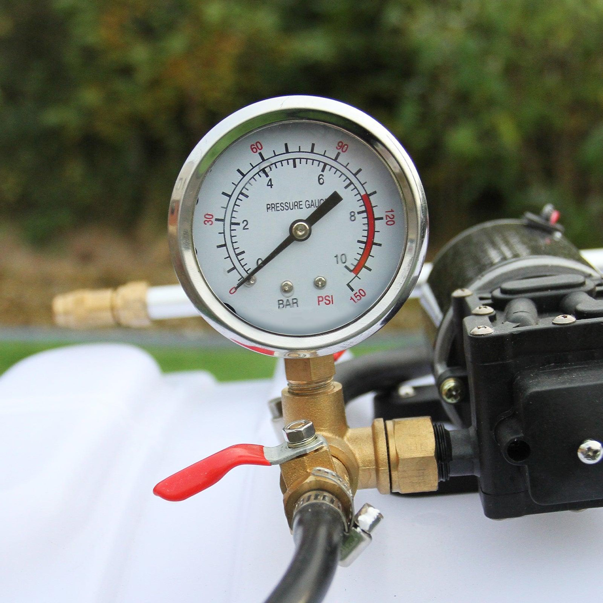 Voir la diapositive 5 : MAXBLAST Pulvérisateur pour quad 100l avec remorque