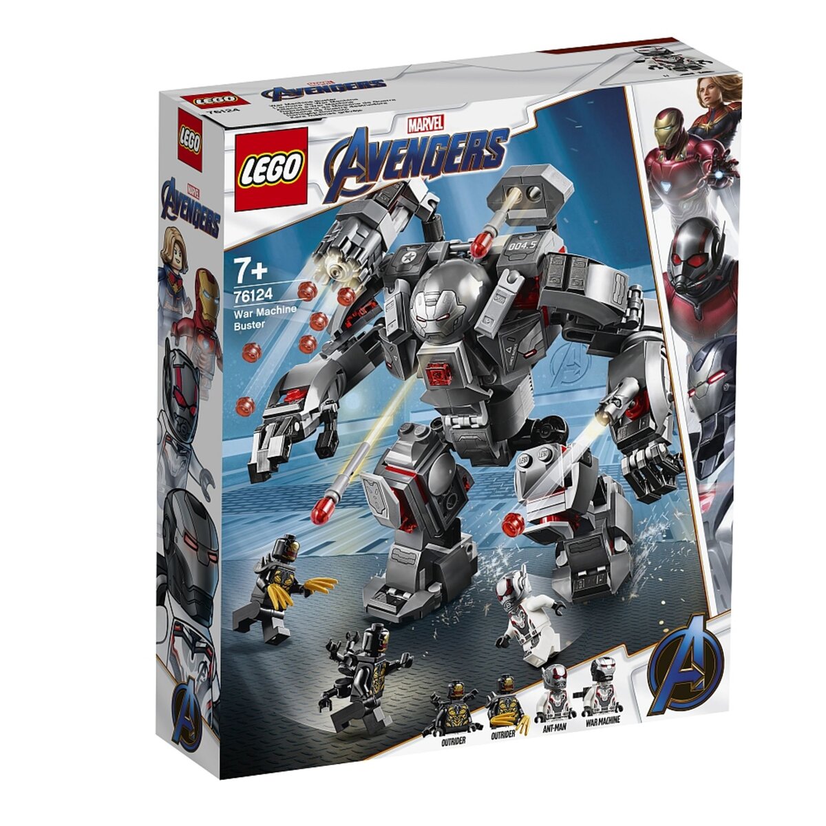 LEGO Marvel 76124 - L'armure de War Machine