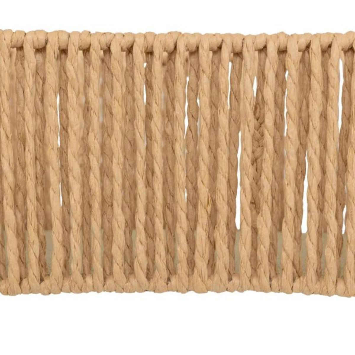 ATMOSPHERA Lot de 3 Paniers Rectangles  Ali  26cm Naturel