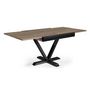 Voir la diapositive 5 : Paris Prix Table à Manger Extensible  Shoreditch  90-180cm Chêne Clair