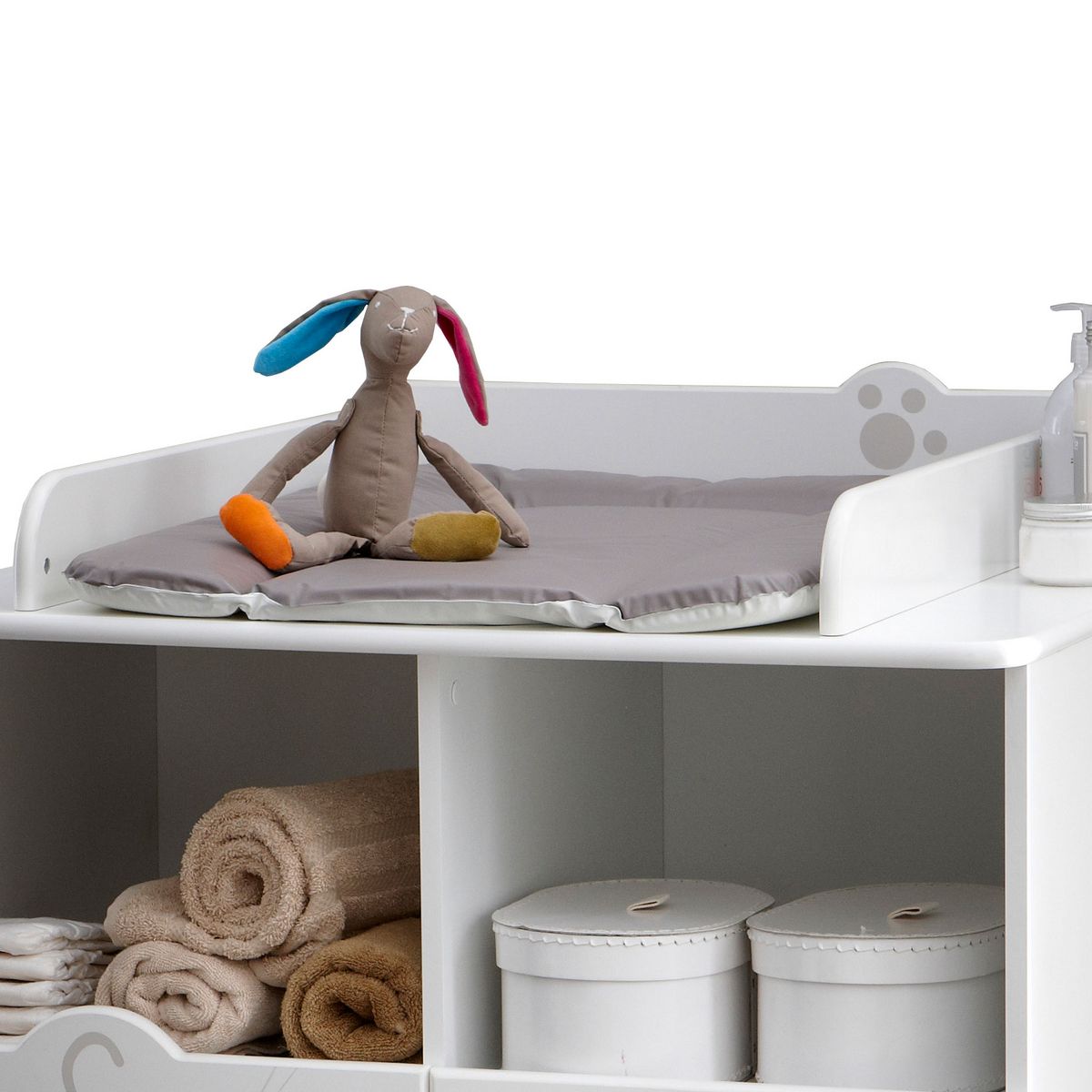 Commode + Plan à langer amovible KATY