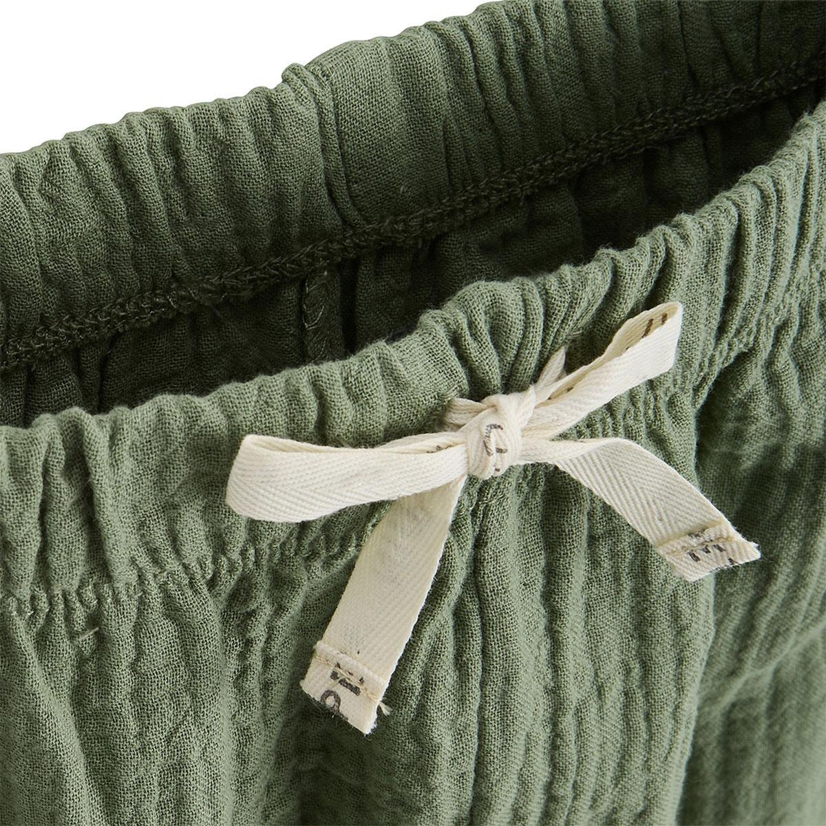 Petit Béguin Pantalon enfant en gaze de coton Gabin
