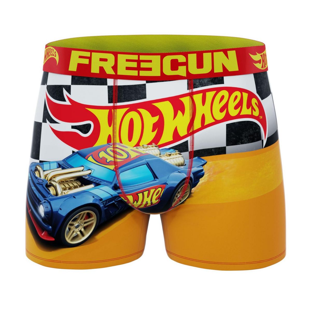 FREEGUN Lot de 3 boxers enfant Hot Wheels