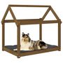 Voir la diapositive 4 : VIDAXL Lit pour chien Marron miel 101x70x90 cm Bois de pin solide