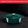Voir la diapositive 4 : TEFAL Cocotte ELEGANCE 29cm Vert Forest