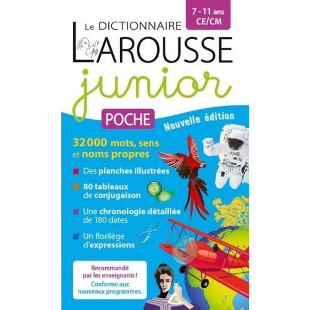LE DICTIONNAIRE LAROUSSE JUNIOR POCHE CE/CM, Larousse