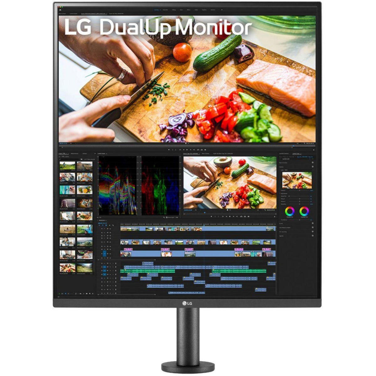 LG Ecran PC DUALUP 28MQ780-B Plat 28'' Nano IPS