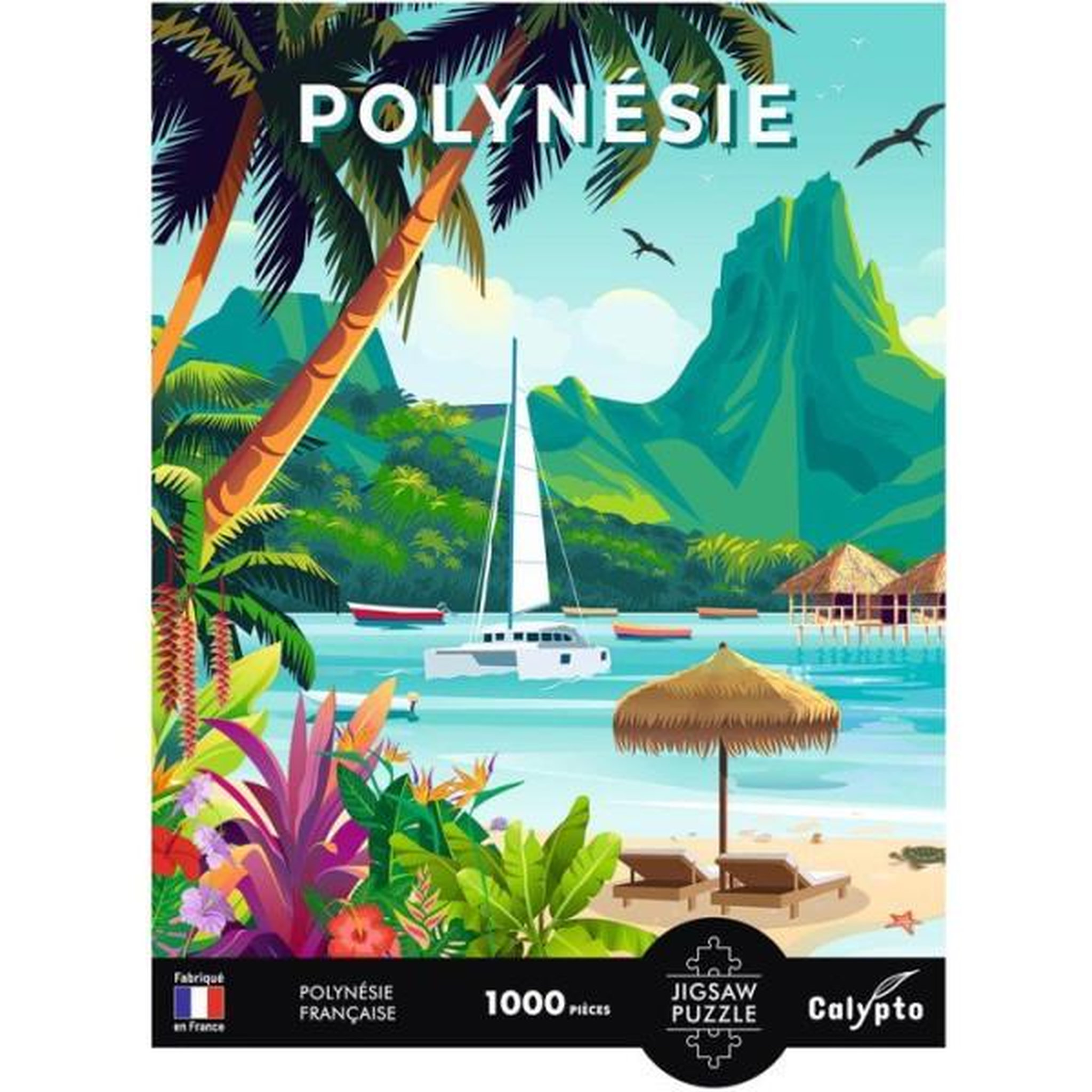 Voir la diapositive 4 : Sentosphere PUZZLE 1000 P Polynesie Francaise 2025