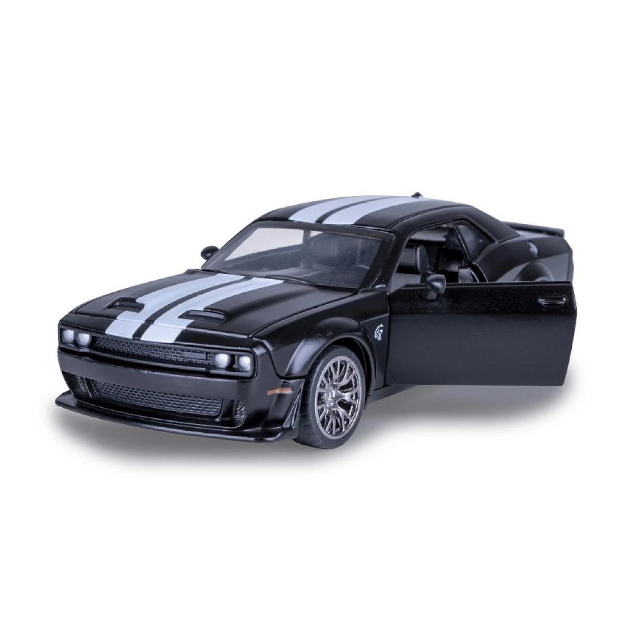 Jamara Dodge Challenger SRT Jailbreak miniature 1:36 noire 2en1