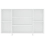 Voir la diapositive 5 : VIDAXL Buffet blanc 120x30x75 cm bois d'ingenierie