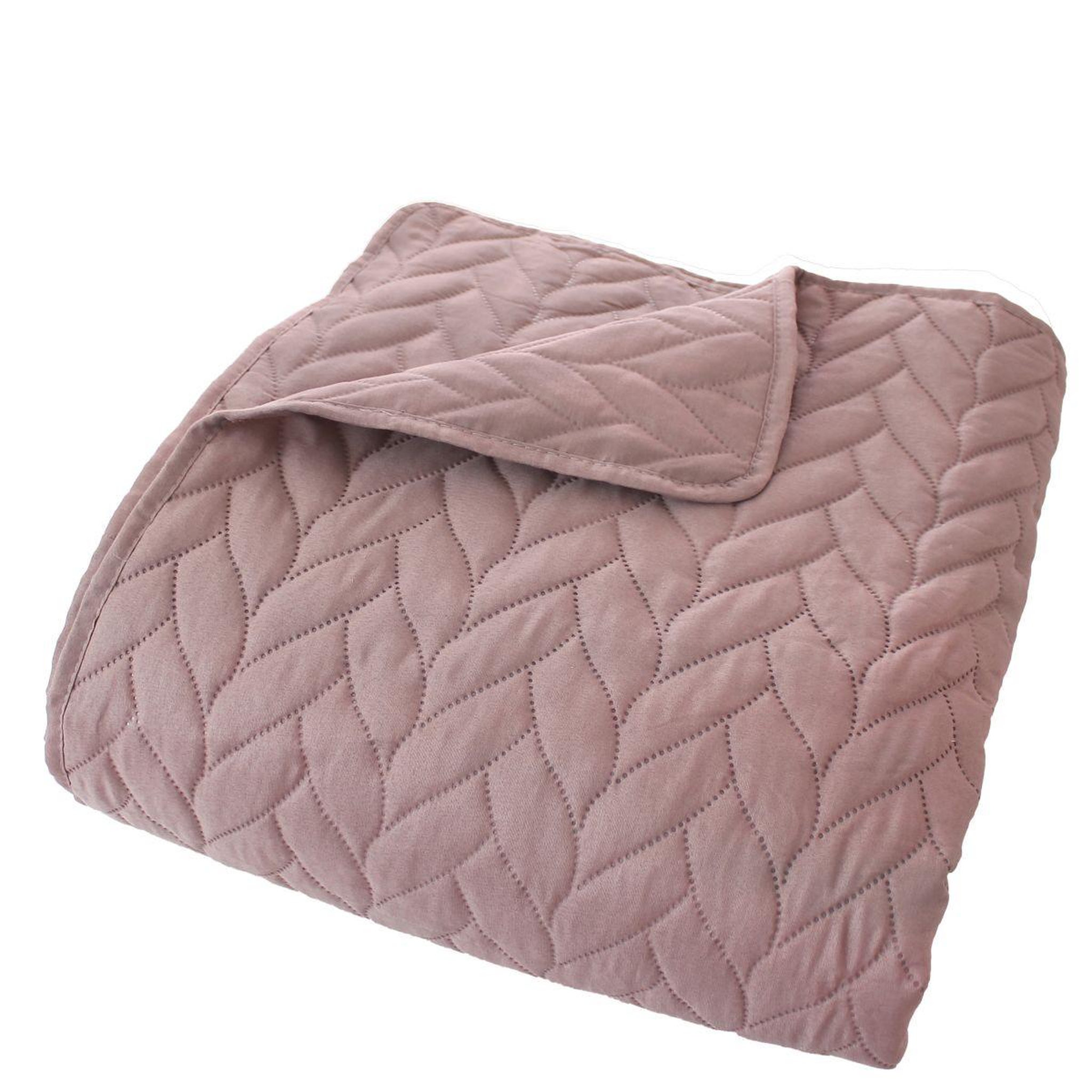 ENJOY HOME Couvre-lit en microfibre  tessa  220x240cm rose