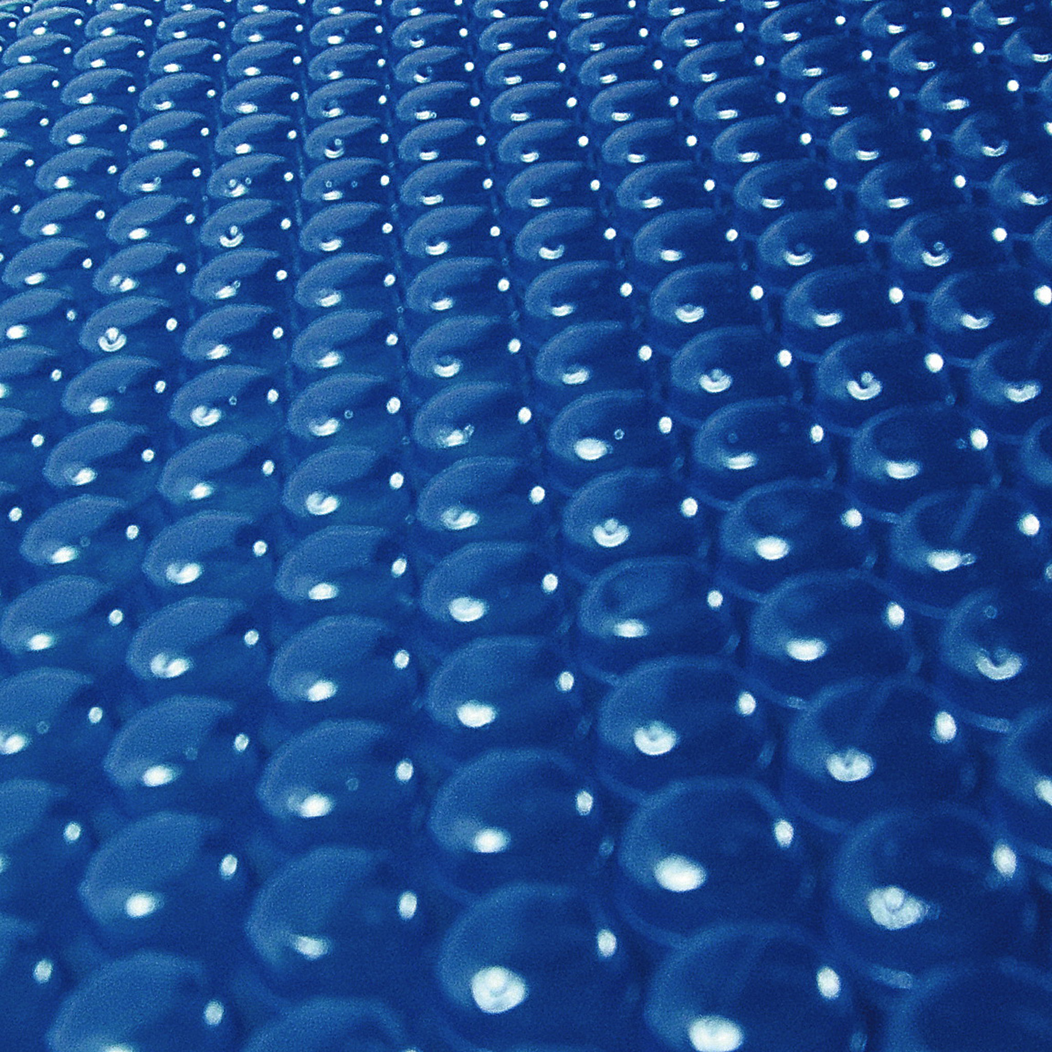SUNBAY Bâche à bulles pour piscine bois ovale Cannelle - 5,03 x 3.03 m