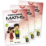 COMPAGNON MATHS CP. LOT DE 3 FICHIERS, EDITION 2018, SEDRAP